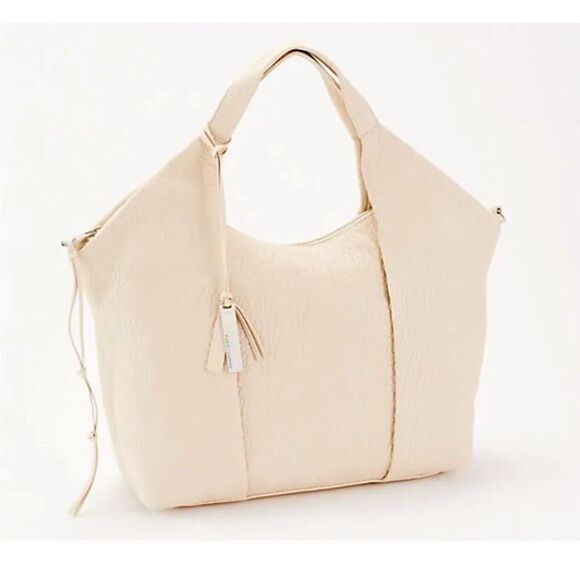 Vince Camuto Handbags - Vince Camuto Lamb Leather Steph Bag NWT color Seashell